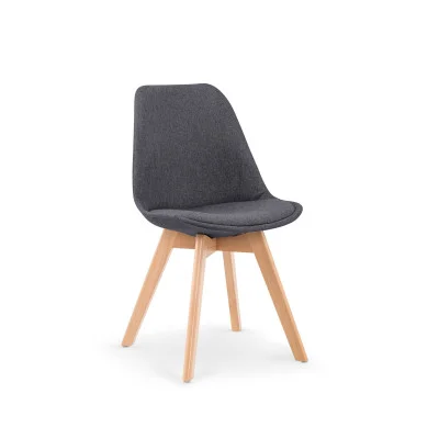 CHAIR K 303, DARK GRAY / BEECH